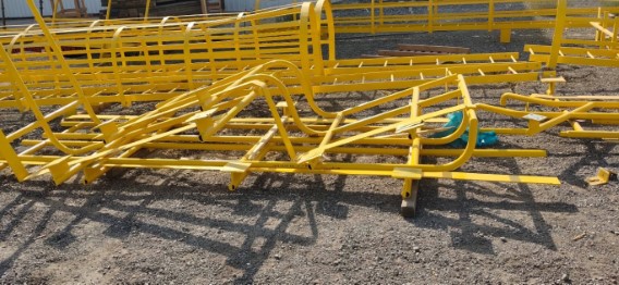 Blasting and Painting for Handrails in Dammam Industrial City